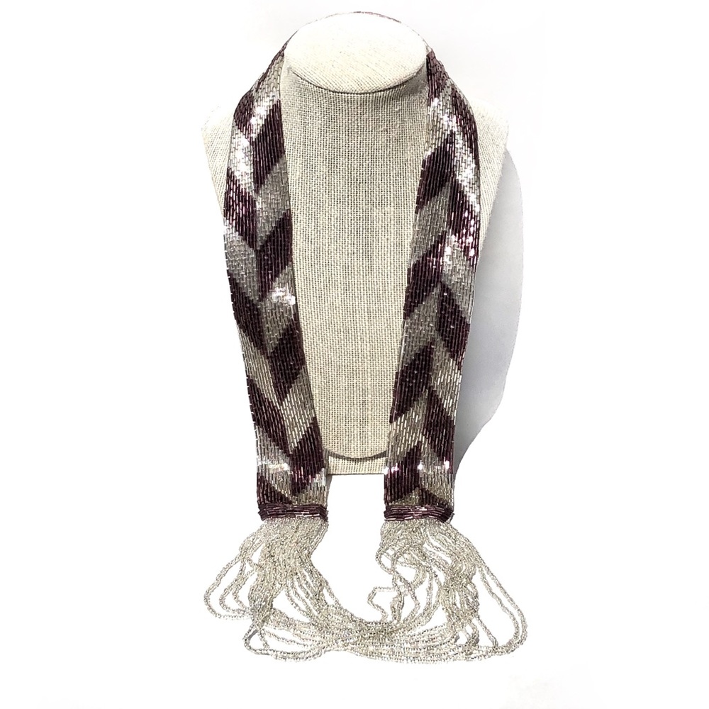 Andrew Stone Himalayan Potay Waterfall Necklace